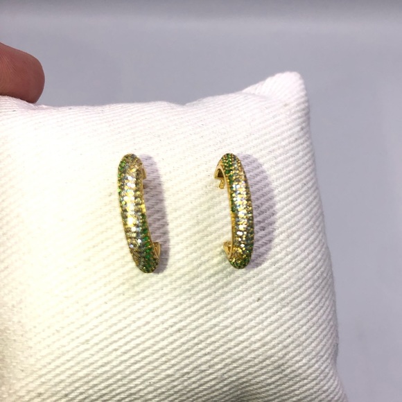 Swirl Hoop Earrings - Picture 5 of 10